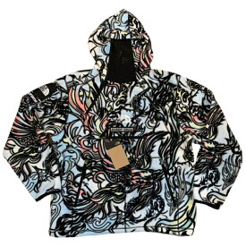 2022FW Supreme × THE NORTH FACE /シュプリーム ザ ノースフェイスSteep Tech Fleece Pullover /スティープテック フリース プルオーバー ジャケットMulticolor Dragon / マルチカラー ドラゴン2022AW 国内正規品 新古品【中古】