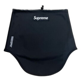 2022FW Supreme / シュプリームWindstopper Neck Gaiter / ウィンドストッパー ネックゲートルBlack / ブラック 黒2022AW 国内正規品 新古品【中古】