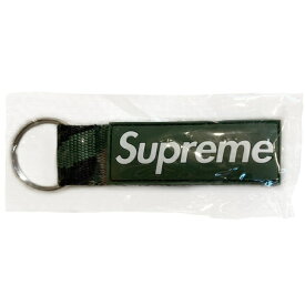 Supreme Webbing Keychain "Green Camo"シュプリーム ウェビング キーチェーン "グリーン カモ"2023SS 正規品 新古品【中古】
