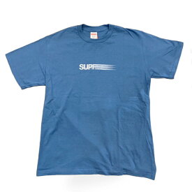Supreme / シュプリームMotion Logo Tee / モーションロゴ TシャツFaded Blue / フェイデッドブルー2023SS 国内正規品 新古品【中古】