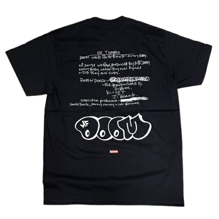 楽天市場】Supreme / シュプリームMf Doom Tee / MF ドゥーム Tシャツ  