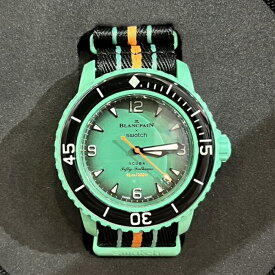 Blancpain × SWATCH / ブランパン × スウォッチBioceramic Scuba Fifty Fathoms CollectionIndian Oceanバイオセラミック スキューバ フィフティー ファゾム コレクションインディアン オーシャン2023 正規品 新古品【中古】