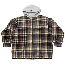楽天市場】Supreme Dickies Plaid Hooded Zip Up Shirtの通販