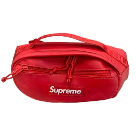 Supreme / シュプリームLeather Waist Bag / レザー ウエスト バッグRed / レッド 赤2023FW 正規品 新古品【中古】