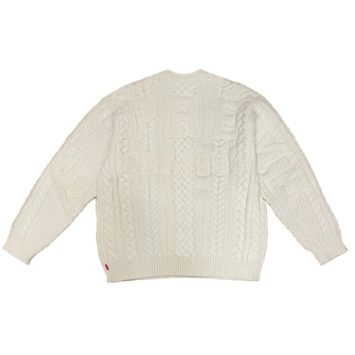 楽天市場】Supreme / シュプリームApplique Cable Knit Sweater 