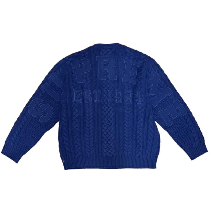 楽天市場】Supreme / シュプリームApplique Cable Knit Sweater 