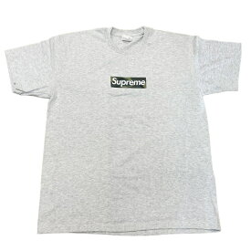 2023FW Supreme / シュプリームBox Logo Tee / ボックスロゴ TシャツAsh Grey / アッシュ グレー国内正規品 新古品【中古】