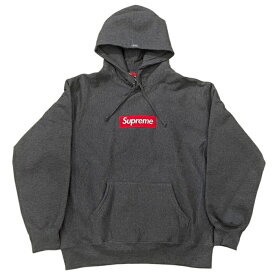 Supreme /シュプリームBox Logo Hooded Sweatshirt /ボックスロゴ フーデッド スウェットシャツ パーカー Charcoal / チャコール2021AW 国内正規品 新古品【中古】