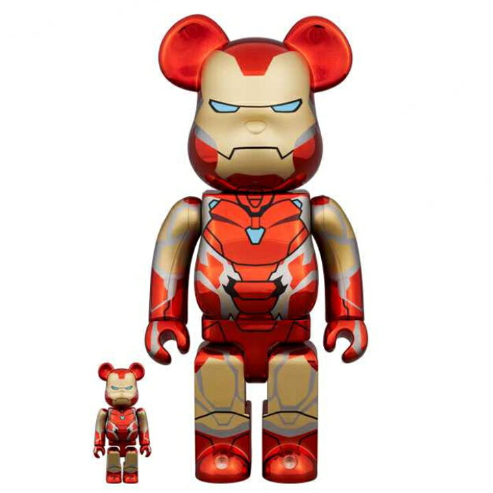 楽天市場】BE@RBRICK × Marvel Infinity SagaIron Man Mark 85 Chrome 