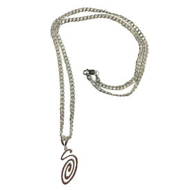 Stussy / ステューシーSpring 24 Jewelry Swirly S Chain Necklace"Sterling Silver" /スプリング 24 ジュエリー スウィルリー S チェーン ネックレス スターリングシルバー2024SS 正規品 新古品【中古】
