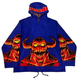 Supreme / シュプリームToy Machine Zip Up Hooded Sweater /トイマシン ジップアップ セーターBlue / ブルー2024SS 正規品 新古品【中古】