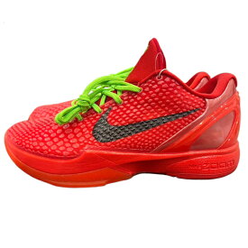 2023 NIKE / ナイキKobe 6 Protro "Reverse Grinch" /コービー 6 プロトロ リバース グリンチ 赤【FV4921-600】正規品 新古品【中古】