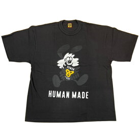 Human Made × VERDY / ヒューマンメイド × ヴェルディVick T-Shirt / ヴィック Tシャツ TeeBlack / ブラック 黒2024SS 正規品 新古品【中古】