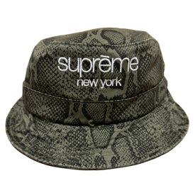 Supreme 2024SS / シュプリームChino Twill Crusher / チノ ツイル クラッシャー ハットSnake / スネーク正規品 新古品【中古】