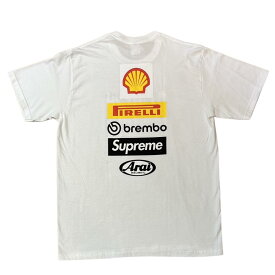 Supreme 2024SS / シュプリームducati Logos Tee White /デュカティ　ロゴズ ティーWhite / ホワイト正規品 新古品【中古】