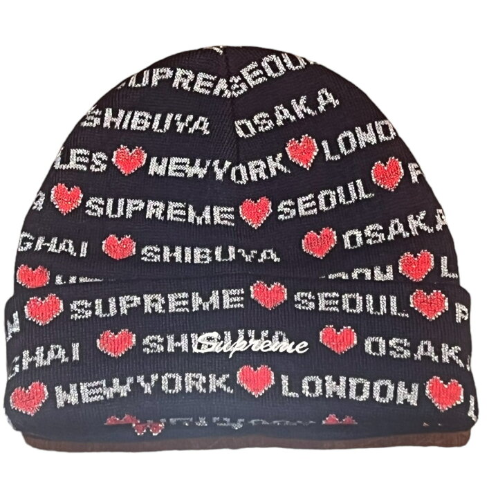 楽天市場】2024FW Supreme / シュプリームHearts Beanieハート 