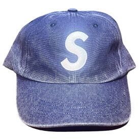 2024FW Supreme / シュプリームPigment S logo 6-panel Navy ネイビーエスロゴ　シックスパネル正規品 新古品【中古】