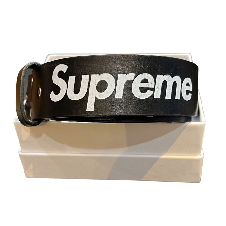 楽天市場】2022SS Supreme / シュプリームRepeat Leather Belt  