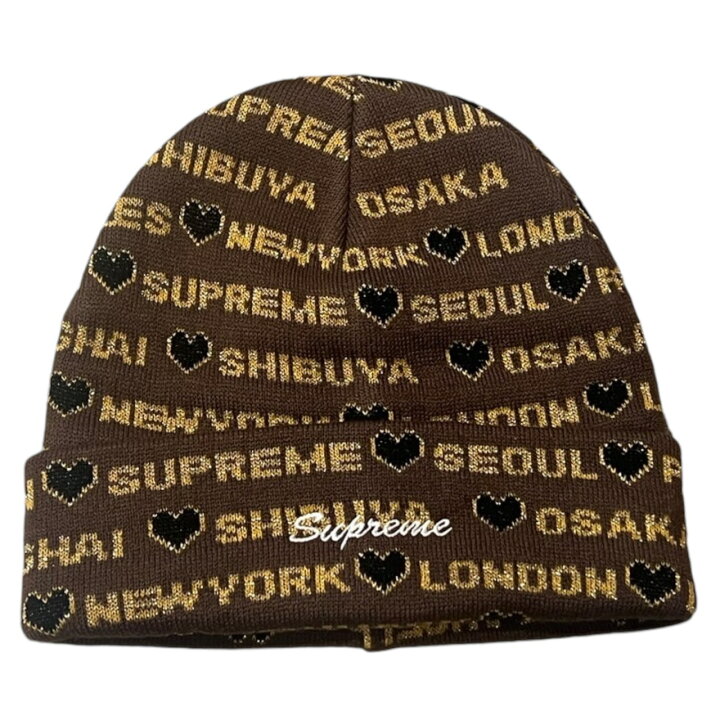 楽天市場】2024FW Supreme / シュプリームHearts Beanieハート  