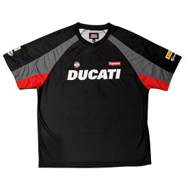 Supreme 2024SS / シュプリームducati Socer Jersey Black /デュカティ サッカージャージ ブラック正規品 新古品【中古】