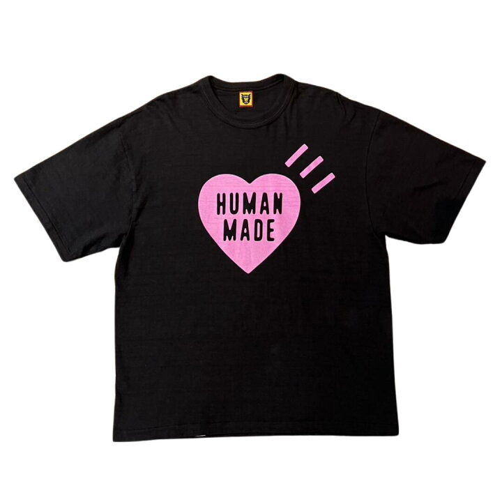 楽天市場】2023AW HUMAN MADE Heart T-shirt Harajuku Store Limited 