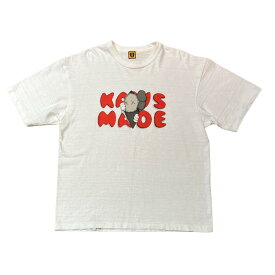 2024SS HUMAN MADE KAWS MADE GRAPHIC T-SHIRT #1/カウズ メイド グラフィック TシャツWhite / ホワイト 白2024SS 正規品 新古品【中古】