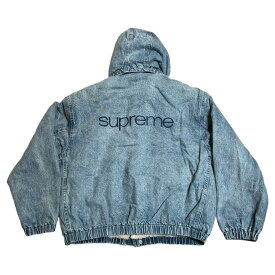 Supreme 2024FW / シュプリームFaux Shearling Lined Bomber Jacket /シェアリングボンバージャケットIndigo / インディゴ正規品 新古品【中古】