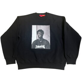 Supreme 2024FW / シュプリームThrasher Crew neck Black /スラッシャークルーネック ブラック正規品 新古品【中古】