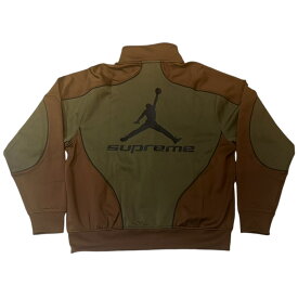 Supreme 2024FW Jordan / シュプリームTricot Track jacket /トラックジャケットOlive / オリーブ正規品 新古品【中古】