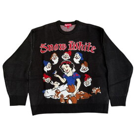 Supreme 2024FW / シュプリームSnow White Sweater スノーホワイトセーターブラック正規品 新古品【中古】