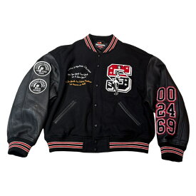 2024FW Supreme Hysteric Glamour / シュプリーム ヒステリックグラマーVarsity Jacket /ヴァ―シティジャケットBlack /ブラック正規品 新古品【中古】