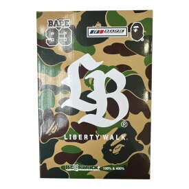 MEDICOM TOY / メディコムトイMedicom Toy BE@RBRICK LBWK × BAPE(R) 100％ & 400％ /ベアブリック リバティーウォーク2025SS 正規品 新古品【中古】