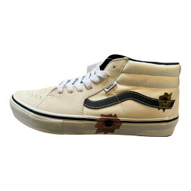 Supreme x Vans x Nate Lowman Skate Grosso Mid Natural/ シュプリーム × バンズ ネイトロウマン スケートグロッソ 日本限定"Bullet Hole Natural" / バレットホールナチュラル2025SS 正規品 新古品【中古】Japan Exclusive
