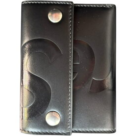 Supreme 25SS Leather Chain Wallet /シュプリーム レザーウォレットBlack / ブラック 正規品 新古品【中古】