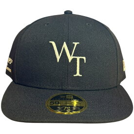 WTAPS × New Era / ダブルタップス ニューエラ59FIFTY LOW PROFILE / CAP / POLY. TWILL. NEWERA LEAGUE59フィフティー ロープロファイル キャップNavy /ネイビー2025SS 正規品 新古品【中古】