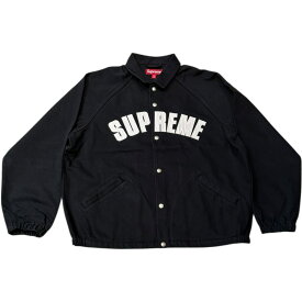 Supreme Arc Denim Coaches Jacket "Black"/ シュプリームアーチコーチャーズジャケット2025SS 正規品 新古品【中古】