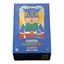 MEDICOM TOY / メディコムトイMedicom Toy BE@RBRICK アクション仮面 100％ & 400％ クレヨンしんちゃん /ベアブリック 2025SS 正規品 新古品【中古】