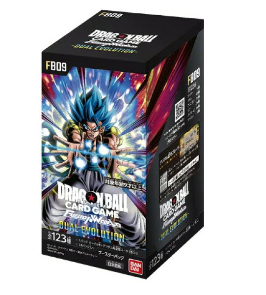 ドラゴンボールスーパーカードゲーム フュージョンワールド ブースターパック「デュアルエボリューション」ボックス DRAGON BALL SUPER CARD GAME FUSION WORLD Booster Pack "DUAL EVOLUTION" Box 正規品 新古品【中古】