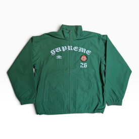 Supreme x Umbro Cotton Ripstop Track Jacket "Green"シュプリーム x アンブロ コットン リップストップ トラックジャケット "グリーン"2026FW 正規品 新古品【中古】