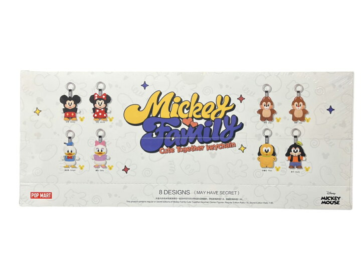 楽天市場】POP MART DISNEY Mickey Family Cute Together Series Plush 