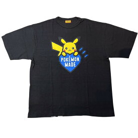 HUMAN MADE x Pokemon Made Graphic T-Shirt (Pikachu) Offline Store "Black"ヒューマンメイド x ポケモン メイド グラフィック Tシャツ (ピカチュウ) オフラインストア "ブラック"2025FW 正規品 新古品【中古】