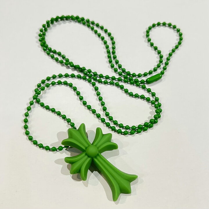 楽天市場】Chrome Hearts Rubber Small CH Cross Silicon Necklace 