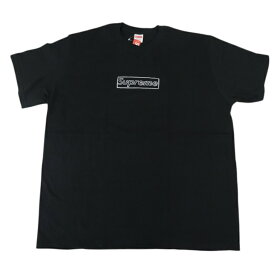 Supreme KAWS Chalk Logo Tee "Black"シュプリーム カウズ チョーク ロゴ Tシャツ "ブラック"2021SS 正規品 新古品【中古】