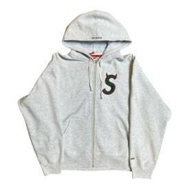 Supreme Devil S Logo Zip Up Hooded Sweatshirt "Ash Grey"シュプリーム デビル Sロゴ ジップアップ フーデッドスウェット "アッシュグレー"2026SS 正規品 新古品 【中古】