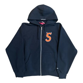 Supreme Devil S Logo Zip Up Hooded Sweatshirt "Black"シュプリーム デビル Sロゴ ジップアップ フーデッドスウェット "ブラック"2026SS 正規品 新古品 【中古】