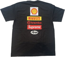 Supreme 2024SS / シュプリームducati Logos Tee Black /デュカティ　ロゴズ ティーBlack / ブラック正規品 新古品【中古】