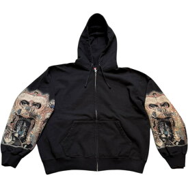 Supreme Michael Jackson Dangerous Zip Up Hooded Sweatshirt (25FW) "Black"シュプリーム マイケルジャクソンデンジャラススウェットシャツ (25FW) "ブラック"正規品 新古品【中古】