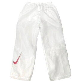 2024SS Supreme × NIKE / シュプリーム × ナイキRipstop Track Pant / リップストップ トラックパンツWhite / ホワイト 白正規品 新古品【中古】