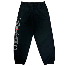 2024SS Supreme × NIKE / シュプリーム × ナイキSweatpant / スウェットパンツBlack / ブラック 黒正規品 新古品【中古】