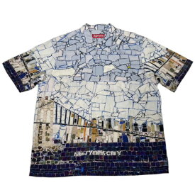 Supreme 2024SS / シュプリームMosaic S/S Shirt / モザイク ショートスリーブ シャツMulticolor / マルチカラー正規品 新古品【中古】